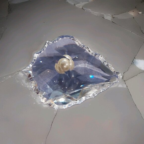 Swarovski Figurine Oyster Shell with Pearl - Picture 3 of 6